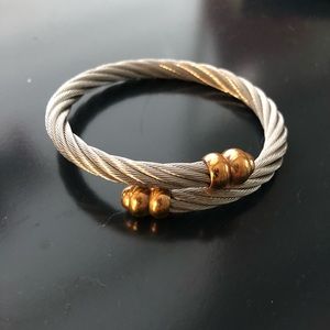 Mixed metal bracelet